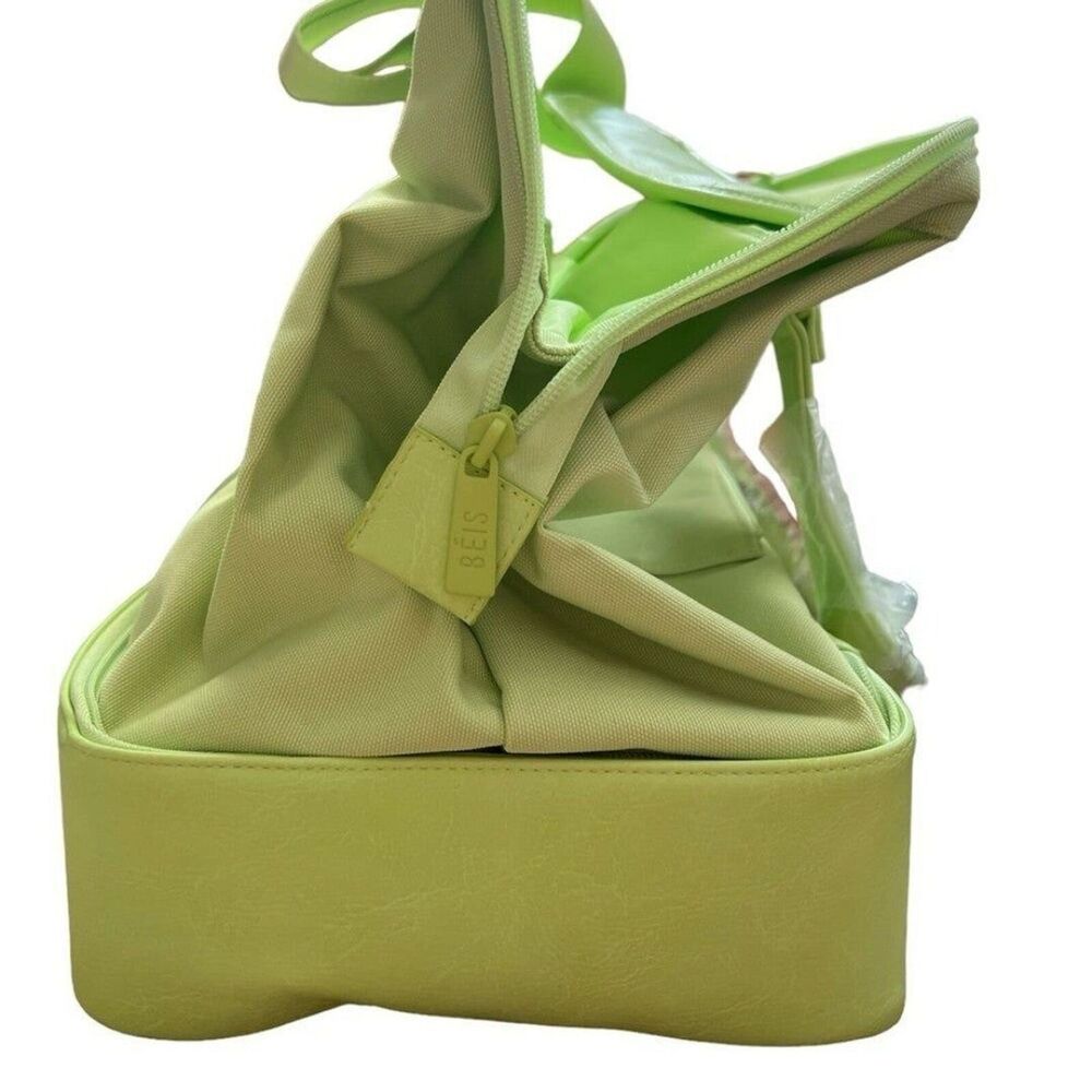Béis The Weekender in Citron Green Travel Bag sold out color - Picture 7 of 7